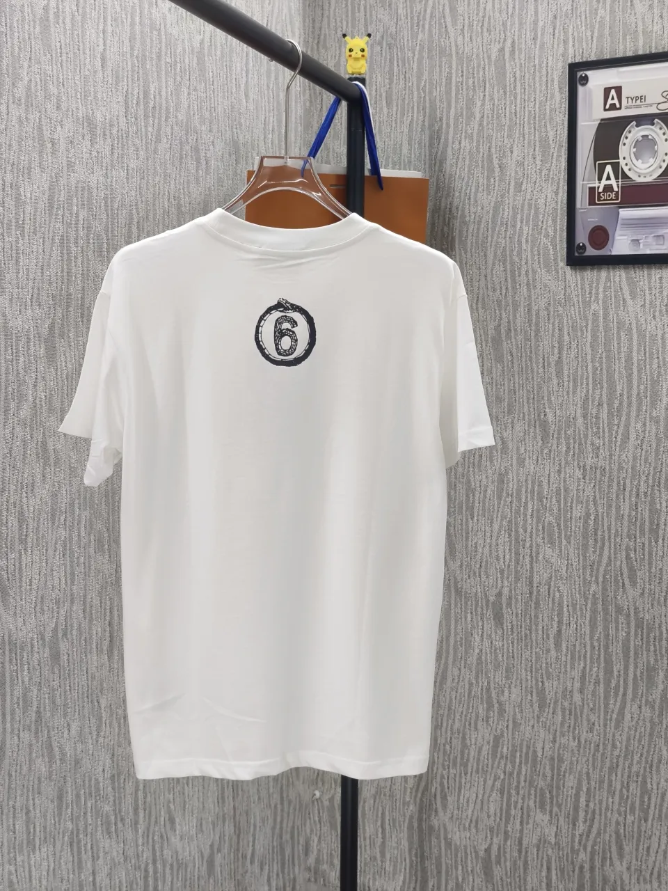 P80🌈🌈 MM 6/ New Arrival logo -【 32 】 - 320G 🔥 Logo ， - ：Black White - Size：S M L XL XXL - : ，os ， Same Style， Quality - Same Style